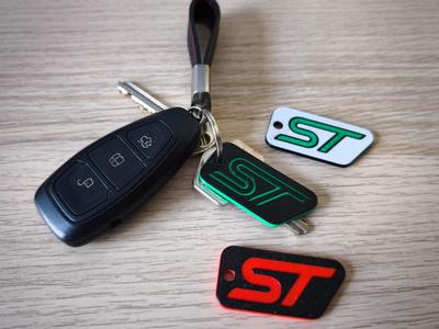 Focus ST Keyrings - 3 Styles (20mins each)