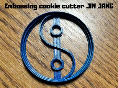 Jin Jang Embossing cookie cutter 