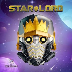 Comic Star Lord Mask 3D Printer File STL