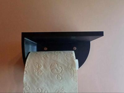 Toilet Paper Holder with Detachable Rod