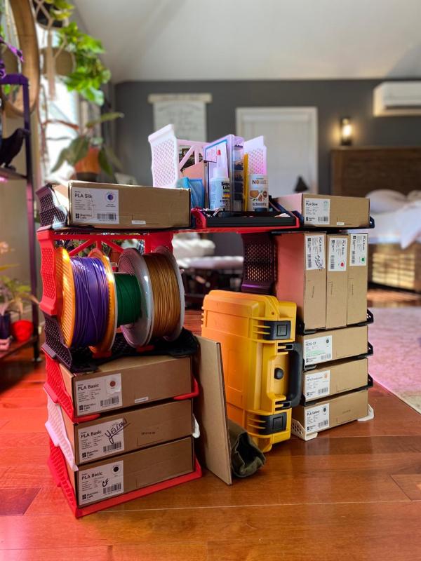 Modular Filament Storage Basket