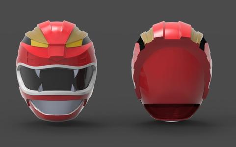 Power Ranger Wild Force-Gao Ranger Red Helmet