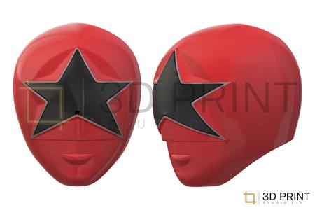 Power Rangers Zeo Red Ranger helmet