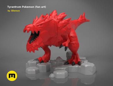 Tyrantrum Pokemon - fan art