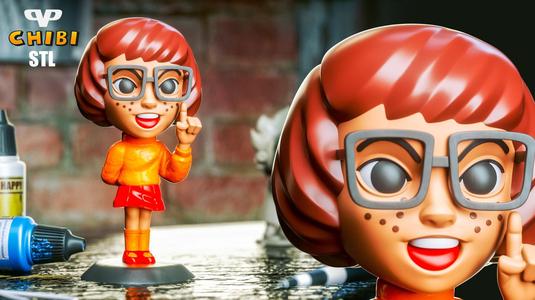 Velma Chibi STL for 3D Printing ChibiSTL 3DXM