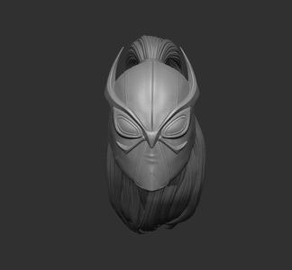 Batgirl Talon Suit Headsculpt for Action Figures