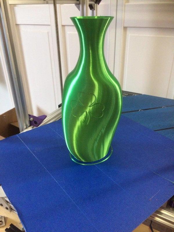 St Patty's Clover Vase