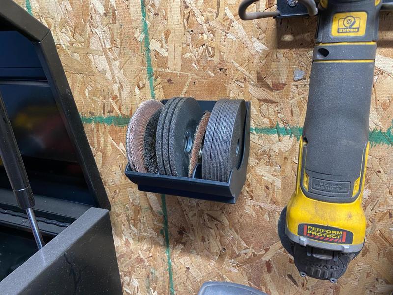 Grinder Disc Organizer