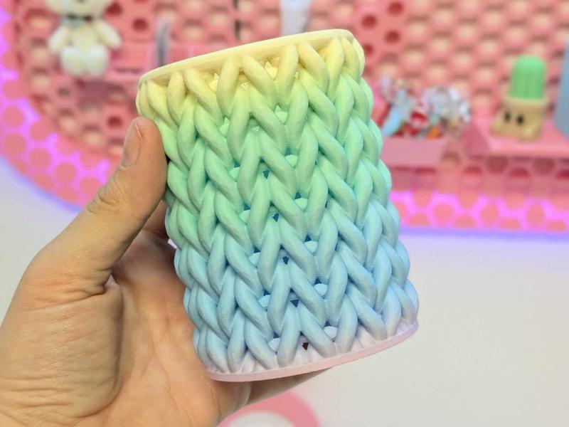 Knit Texture 355ml Can Cozy