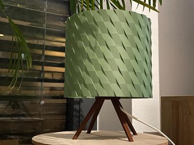 IKEA Strala Woven Pattern Lamp