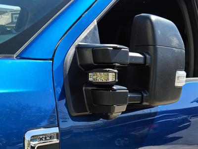 Truck Tow Mirror Pod Ditch Light Mount System