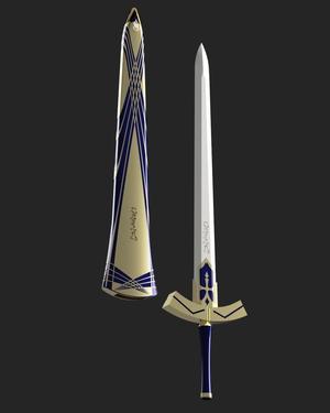 Fate Stay Night UBW - Saber Excalibur and Avalon