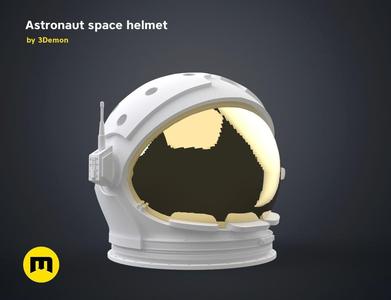 Astronaut space helmet