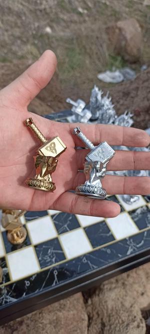 Viking Chess Set- Viking Characters-Odin-Surtur-Thor-Vidar-Tyr