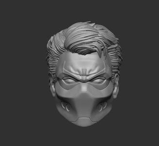 Red Hood Outlaw - Headsculpt for Action Figures