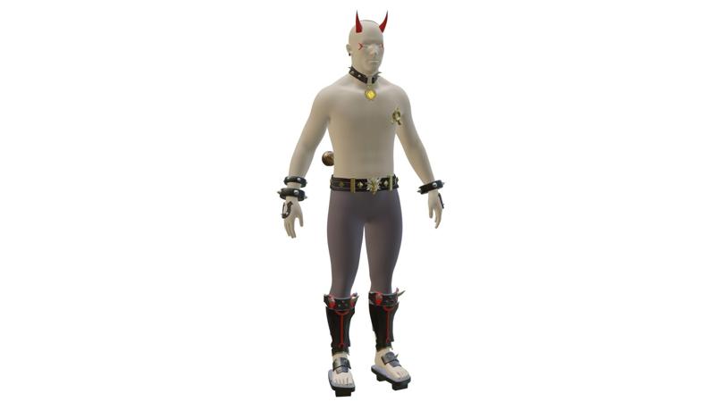 genshin impact arataki itto STL cosplay kit