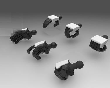 GUNDAM hands for old 144 scale