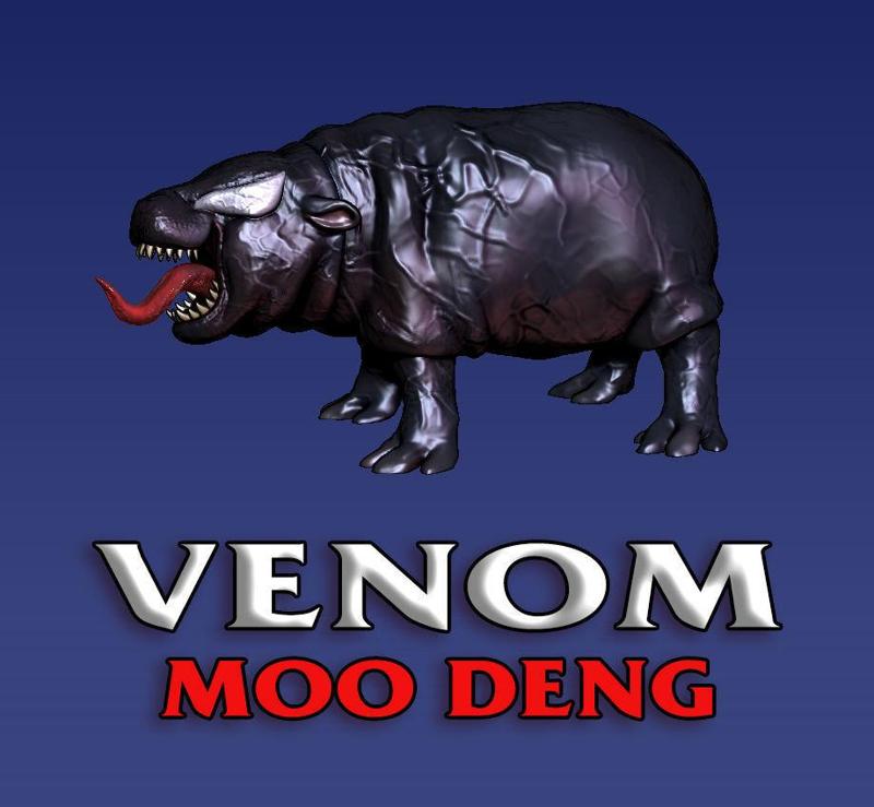 venom moo deng halloween