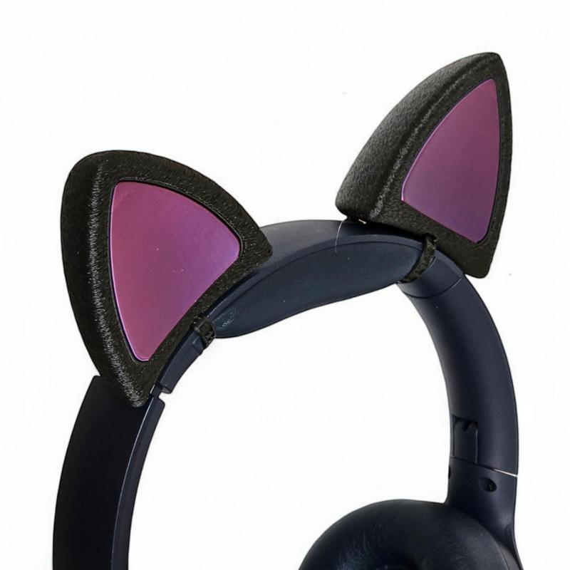 Cat Ears Headphone Accessory