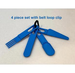 Portable cutlery set for travel   