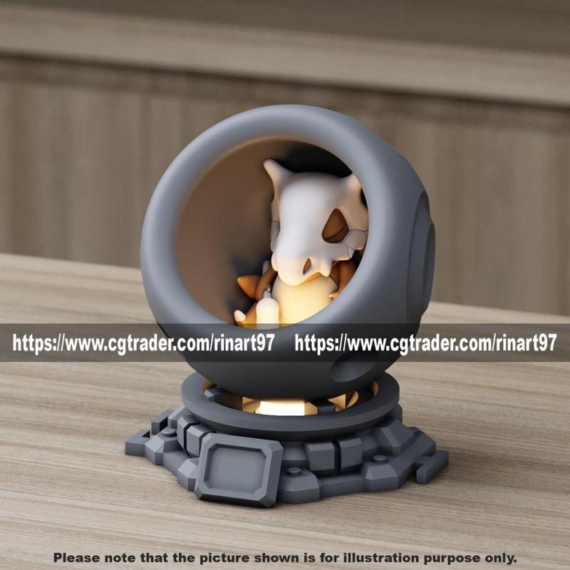 cubone in healing machine pods
