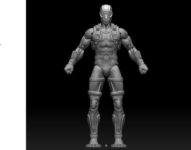 Military Diver ARTICULATED ACTION FIGURE 150mm