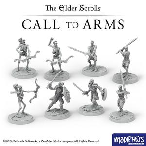 The Elder Scrolls: Call to Arms - Print at Home - Bleak Falls Barrow Delve Miniatures Set