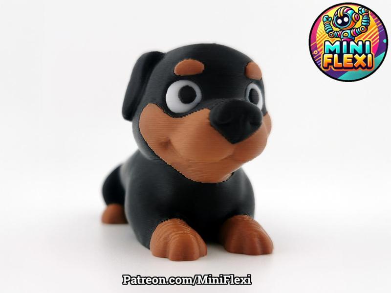 Mini Flexi Rottweiler - No Support Articulated
