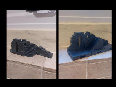 Terrain Set 1 - Gothic Ruin - DnD D&D 40K Openlock
