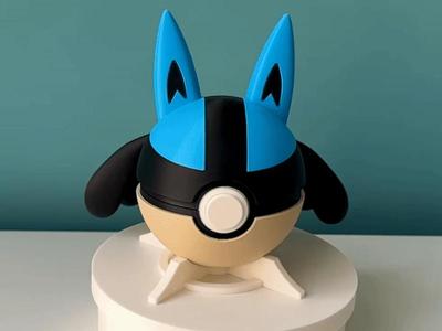 Lucario Ball - Pokemon - Pokeball Functional