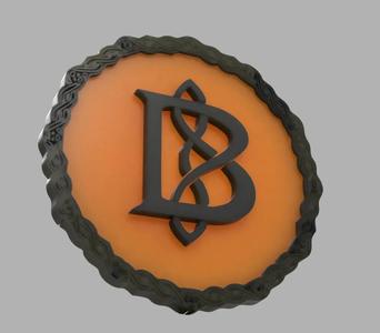 Bitcoin Knots lapel pin   