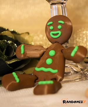 Flexi Gingerbread Man