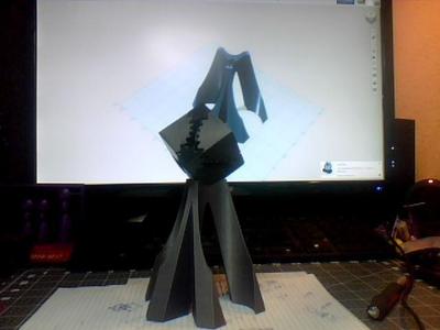 Gear Cube Stand