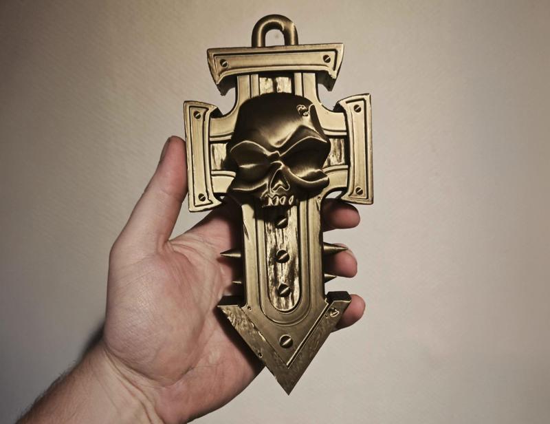 Space Marine Purity Trophy Cross