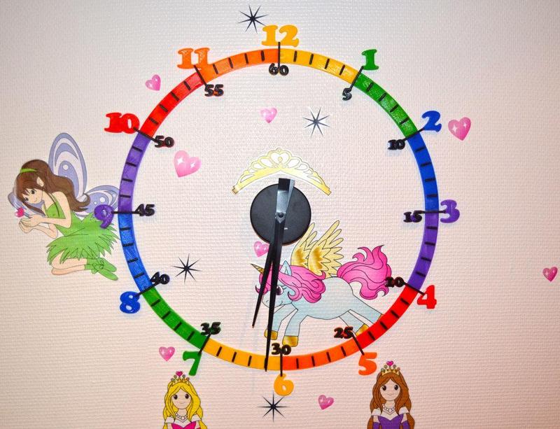 Educational clock dails