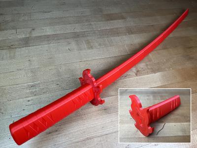 Tanjiro’s Print-in-Place Collapsing Katana