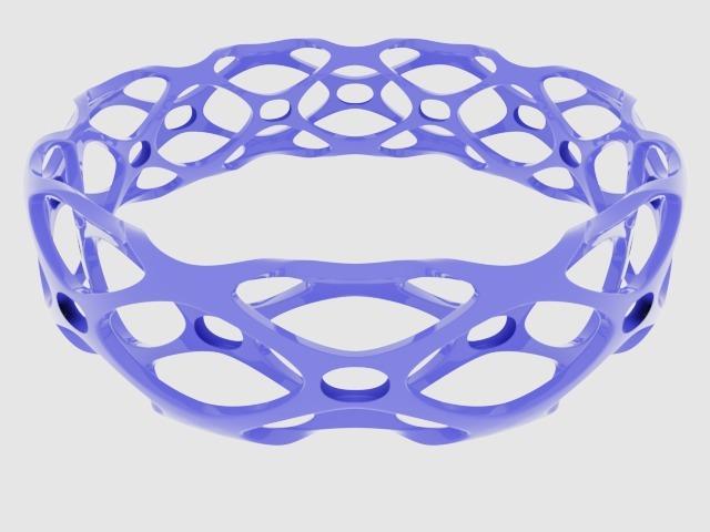 Subdivision Bangle Bracelet