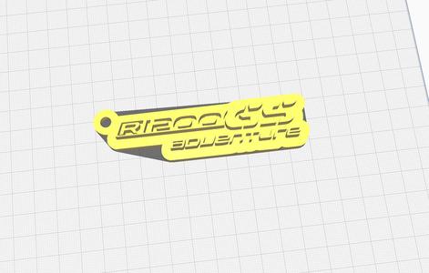 BMW R1200GS Adverture Keychain