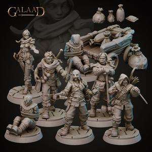 Bandits Crew and Prisoner