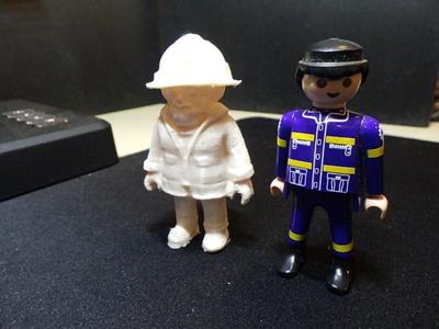 Playmobil Diorama Compatible Coal Miner