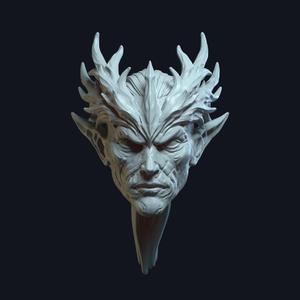Maelthar_elf v2 (actiong figure head)
