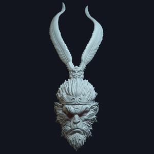 Monkey King v3 Action Figure Head
