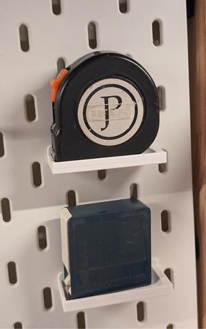 Ikea Skadis Tape Measure Holder