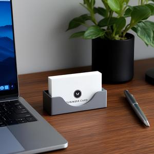 Simple & Stylish Business Card Holder, Card Stand