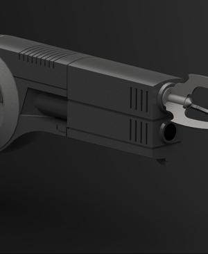 Batman inspired Arkham Grapnel Gun