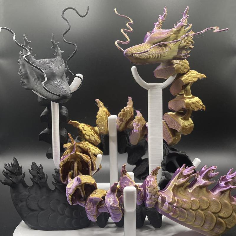 Stand for articulated creatures  V2 / Flexi Decoration Accessory