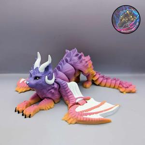 flexi cat dragon colored