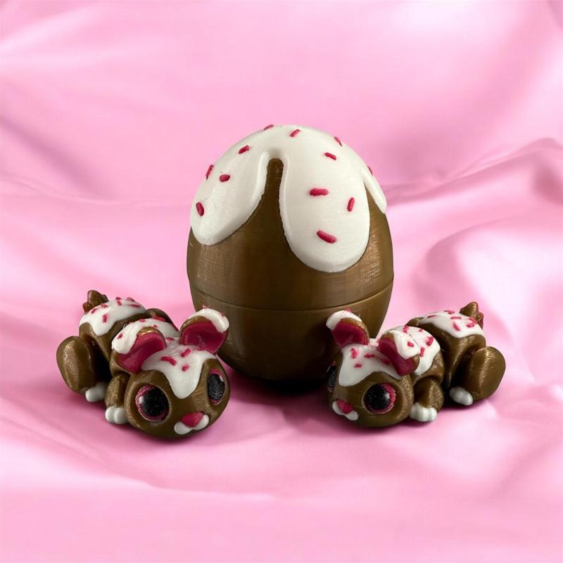 Hoptart Bunny and Egg Container