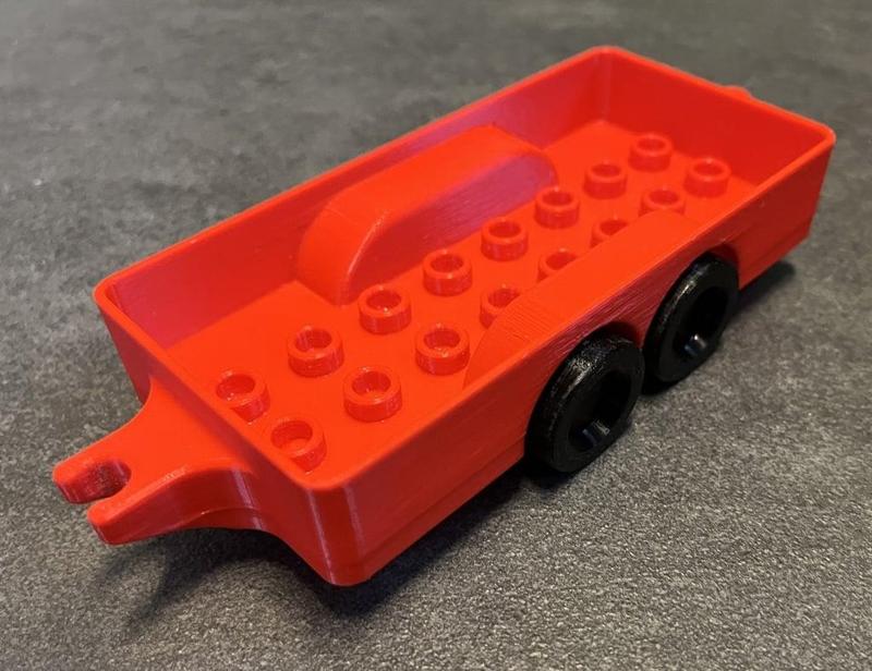 Duplo compatible trailer