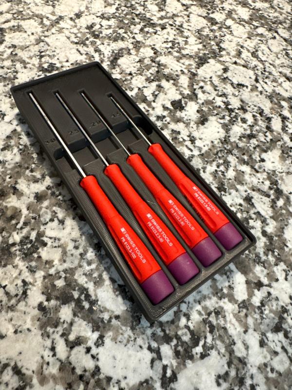 PB Swiss 8625.CBB Screwdriver Organizer - Gridfinity